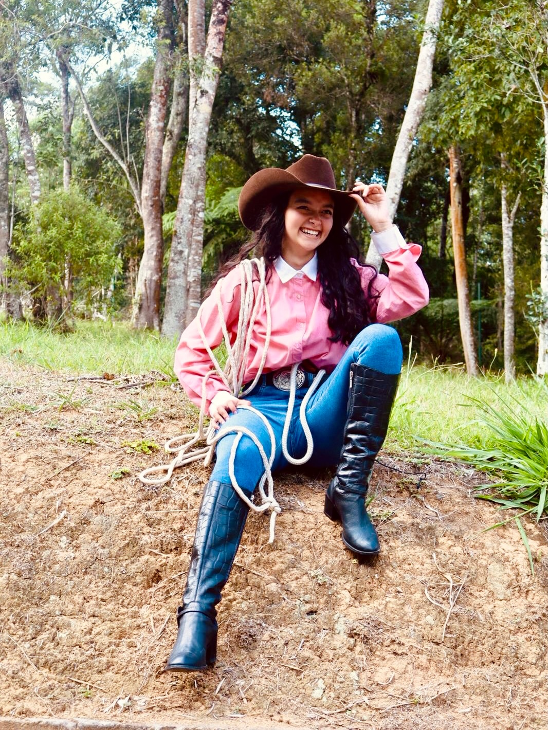 Ensaio de retrato com estética country fotografado por Maria Helena — fotografia 4 de 9