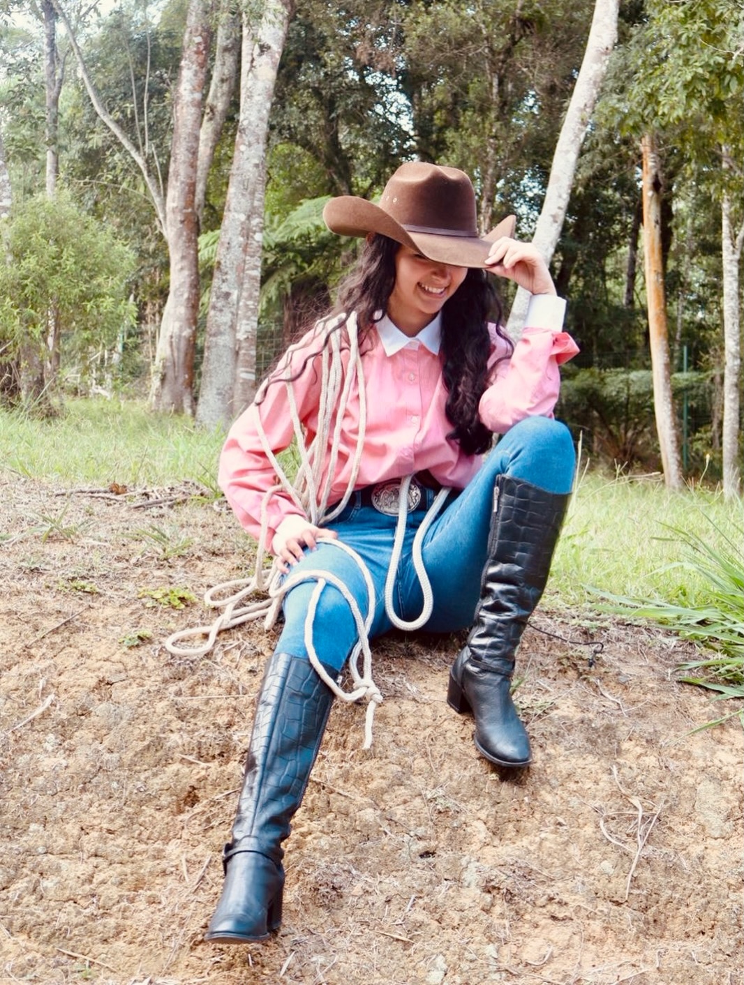 Ensaio de retrato com estética country fotografado por Maria Helena — fotografia 7 de 9